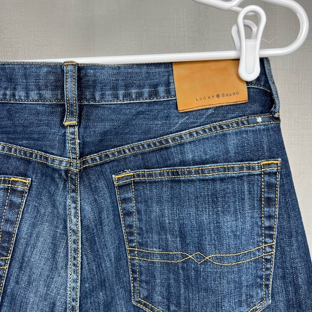 LUCKY BRAND Men’s 121 Heritage Slim blue Jeans 36x34 dark wash